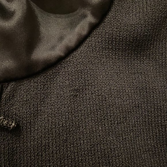 St. John Essentials Black Zip Up Sweater - Picture 6 of 11